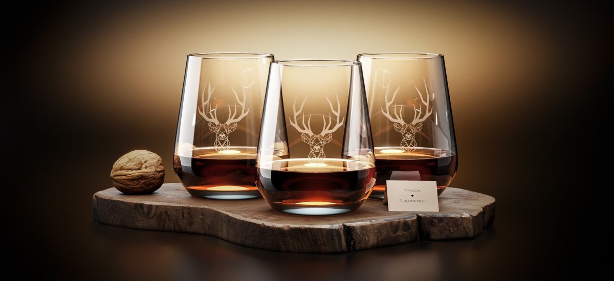 Verre à Whisky gravé personnalisé à Épinal ✓ - Click & Collect